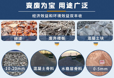 时产300吨固定式建筑垃圾处理成套设备助力浙江城市建设与金属废料回收